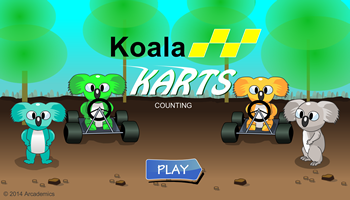 Koala Karts Counting