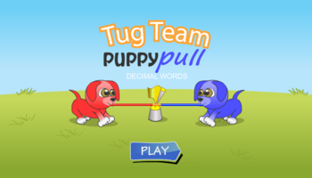 Puppy Pull Decimals